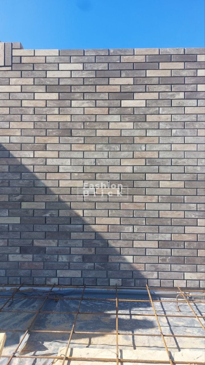 Гиперпресованный кирпич Fashion Brick завод Литос производство блоки для заборов и столбов от завода