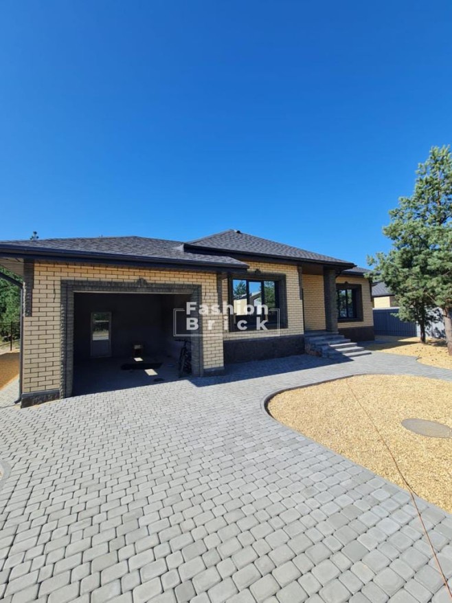 Гиперпресованный кирпич завода Fashion Brick квадроблоки для заборов от производителя завод