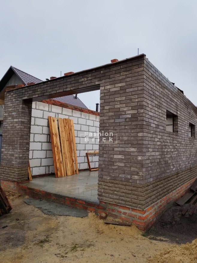 Кирпич Fashion Brick от завода производителя ЛЗСМ Литос облицовочный кирпич для фасада купить