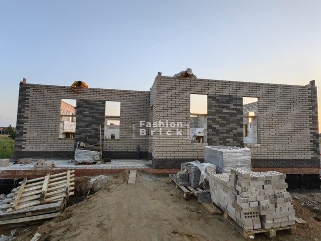 Гиперпресованный кирпич завода Fashion Brick кирпич фасадный от завода производителя