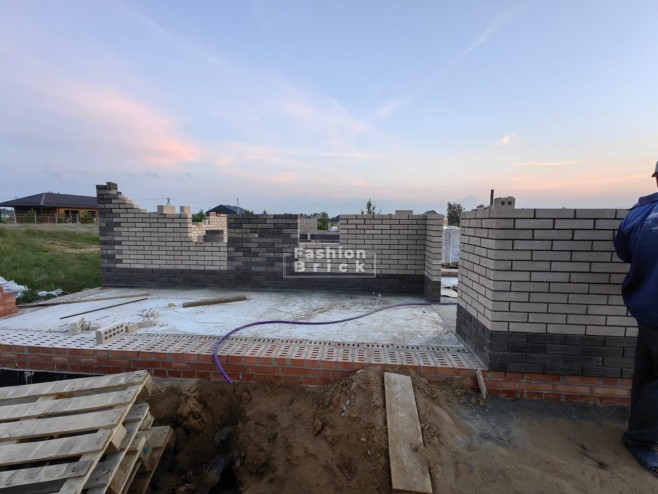 Кирпич Fashion Brick от завода производителя ЛЗСМ Литос кирпич лицевой от завода производителя