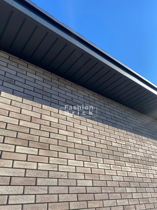 Гиперпресованный кирпич завода Fashion Brick квадроблоки для заборных колонн купить от завода