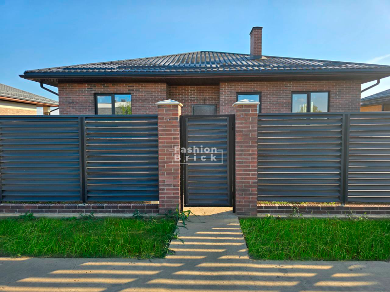 Fashion Brick кирпичные блоки для заборов и столбов с доставкой от завода в городе