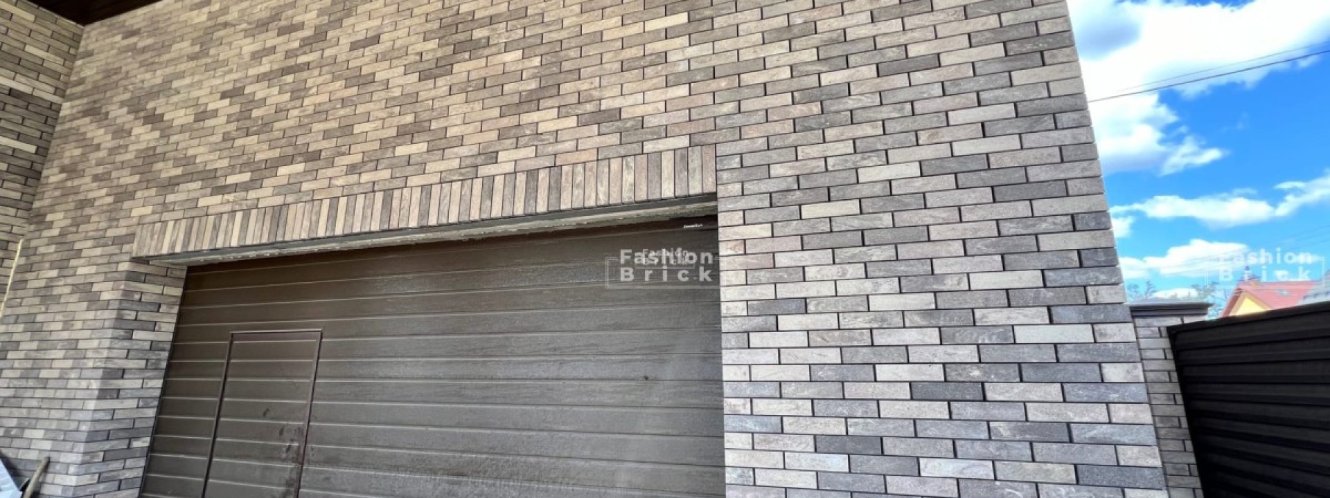 Кирпичные заборные блоки в Хасавюрте